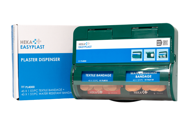 PL4000 - Heka EasyPlast pleisterdispenser doos + product