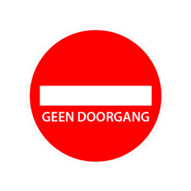 1154_vloersticker-geen-doorgang
