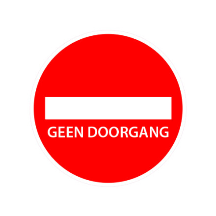 1154_vloersticker-geen-doorgang