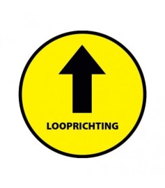 1218_vloersticker-pijl-geel-tekst